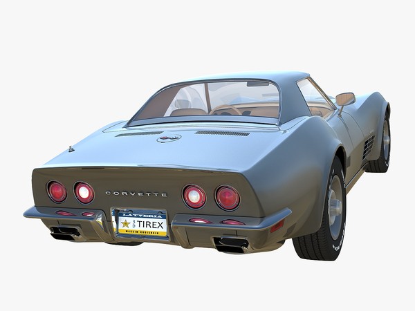 chevrolet c3 corvette zr1 max - Chevrolet Corvette Stingray C3 (1971) by TiRex3D