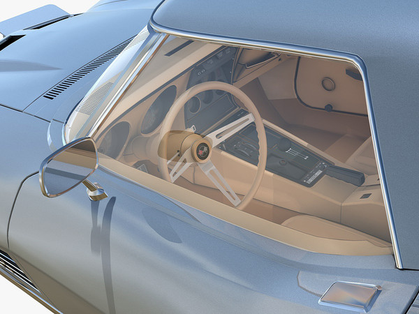 chevrolet c3 corvette zr1 max - Chevrolet Corvette Stingray C3 (1971) by TiRex3D