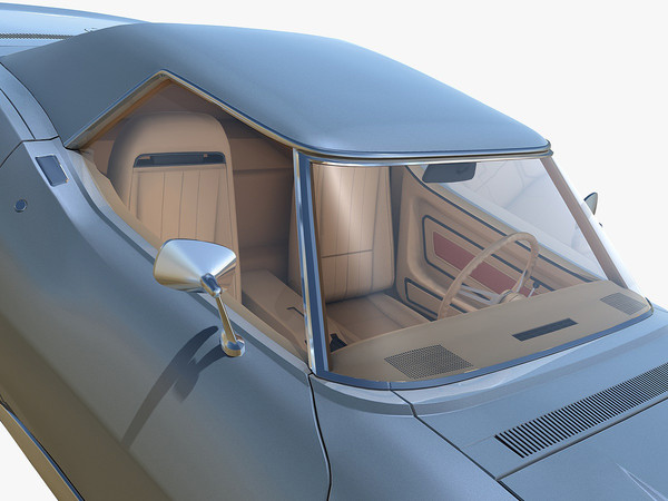 chevrolet c3 corvette zr1 max - Chevrolet Corvette Stingray C3 (1971) by TiRex3D