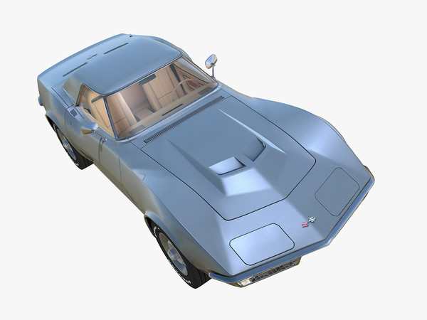 chevrolet c3 corvette zr1 max - Chevrolet Corvette Stingray C3 (1971) by TiRex3D