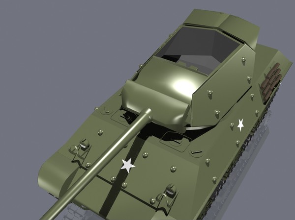 3d model m10 wolverine tank destroyer - M10 Wolverine by jhthomas512