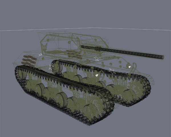 3d model m10 wolverine tank destroyer - M10 Wolverine by jhthomas512