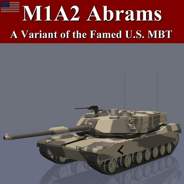 obj m1a2 abrams variant tank - M1A2 Abrams Variant by jhthomas512