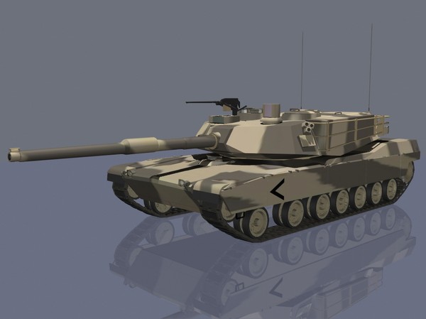 obj m1a2 abrams variant tank - M1A2 Abrams Variant by jhthomas512