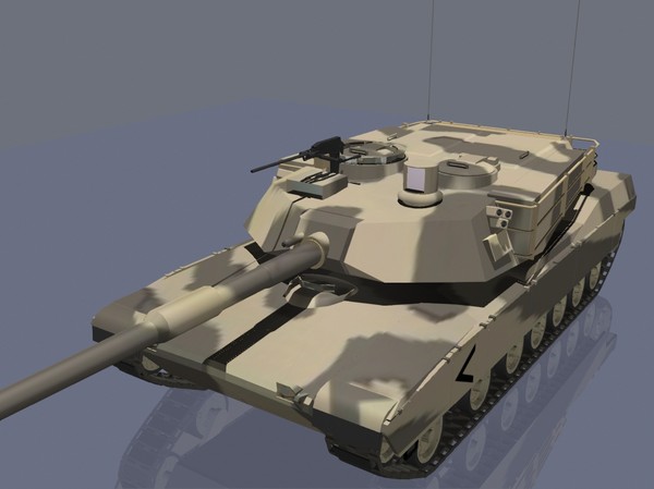 obj m1a2 abrams variant tank - M1A2 Abrams Variant by jhthomas512