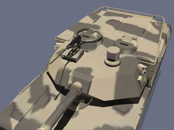 obj m1a2 abrams variant tank - M1A2 Abrams Variant by jhthomas512