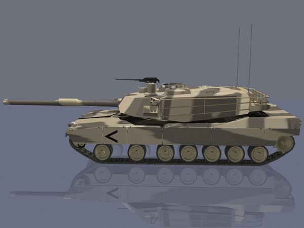 obj m1a2 abrams variant tank - M1A2 Abrams Variant by jhthomas512