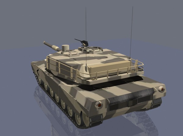 obj m1a2 abrams variant tank - M1A2 Abrams Variant by jhthomas512