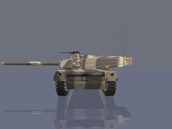obj m1a2 abrams variant tank - M1A2 Abrams Variant by jhthomas512