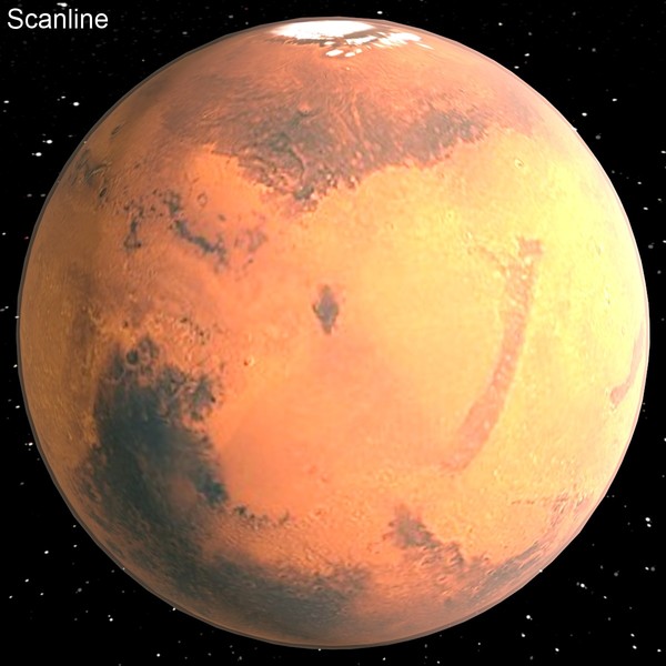 mars planet 3d model - Mars by 3DUniverse Pro