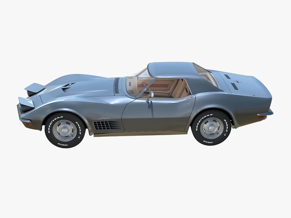 chevrolet c3 corvette zr1 max - Chevrolet Corvette Stingray C3 (1971) by TiRex3D