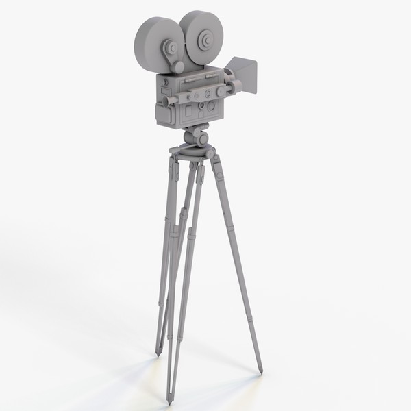 film movie camera 3d model - Movie Camera by Marketing Arts Group