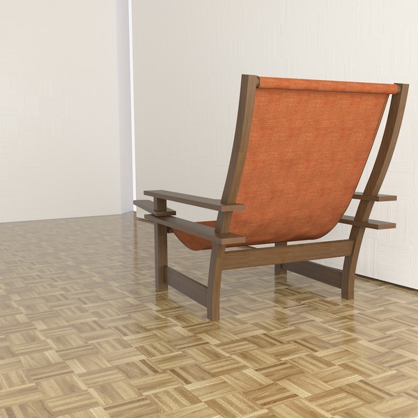 3d model squatter chair - Squatter Chair by TheToastMaster