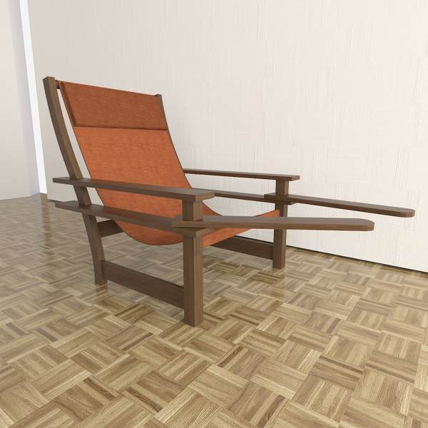 3d model squatter chair - Squatter Chair by TheToastMaster