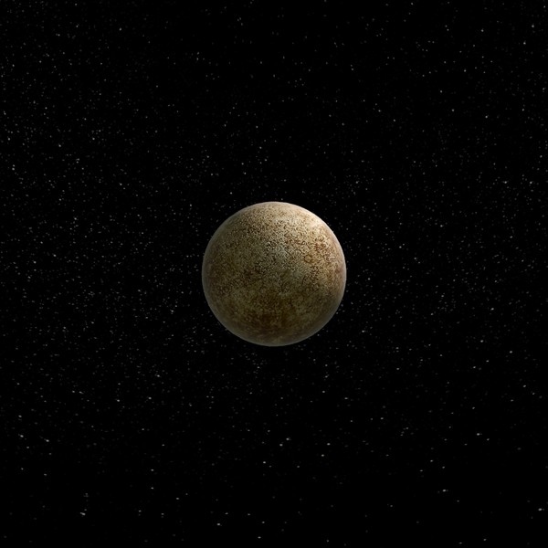 earth atmosphere planet 3d model - Mercury by 3DUniverse Pro