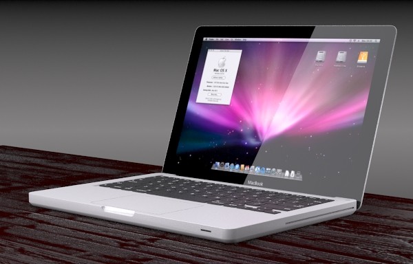 3d model apple macbook - Apple Macbook by mpietruszka