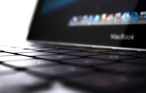 3d model apple macbook - Apple Macbook by mpietruszka