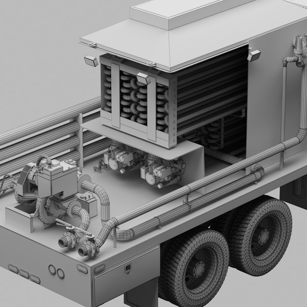 3d oil field heater unit model - Heater Unit by Dsmodels