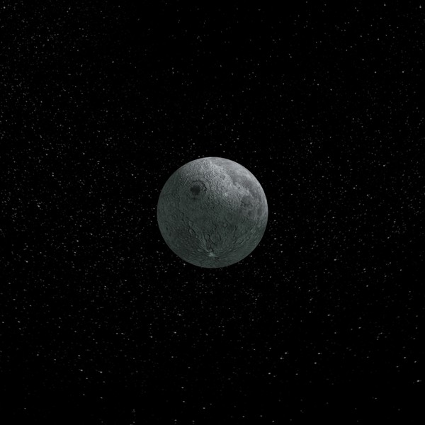 realistic star 3d 3ds - Moon by 3DUniverse Pro