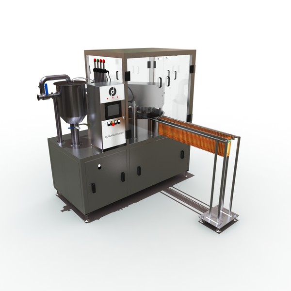 3d model of factory food packing - Factory Food Packing Machine by 3d_molier