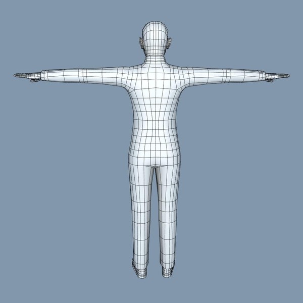 casual female 2 body 3d model - Casual Female 2 by ignisfatuus