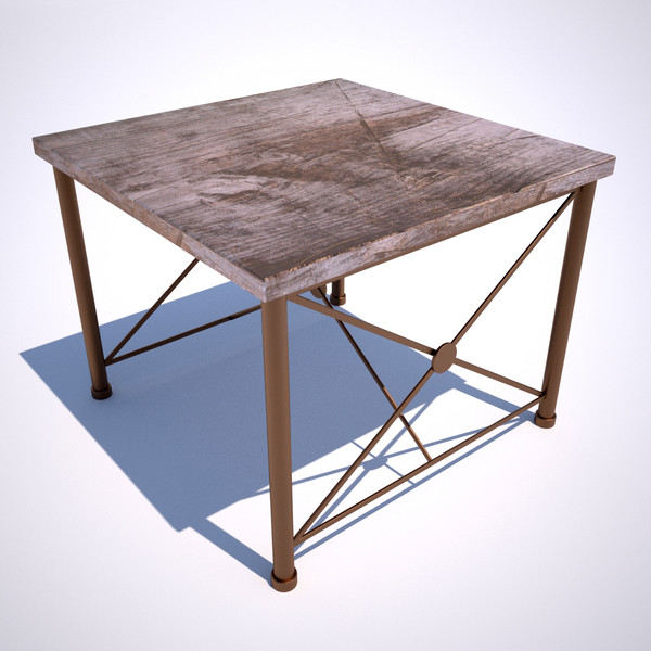 modern coffee dining table 3d model - Coffee Dining Table by CTA AE