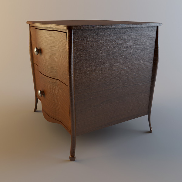 bed table piermaria chanel 3d max - Bed_side_table-PIERMARIA-Chanel... by kotiss