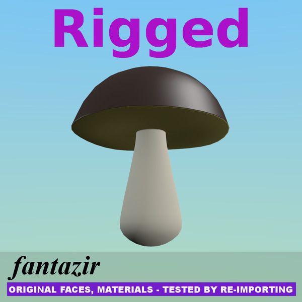 3d fungus boletus model - Fungus Boletus by fantazir