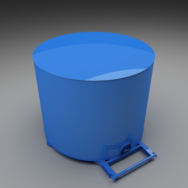 3ds max barrel tank - 400 Barrel Test Tank by Dsmodels