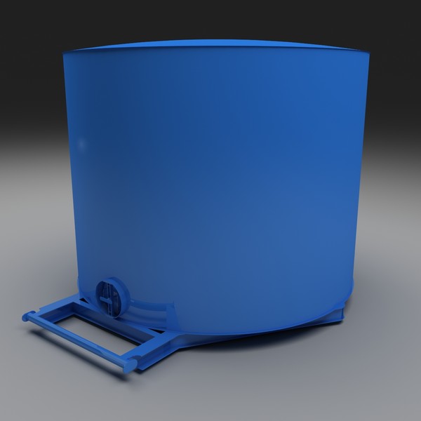 3ds max barrel tank - 400 Barrel Test Tank by Dsmodels