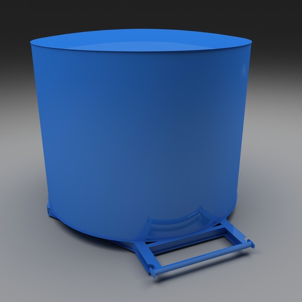3ds max barrel tank - 400 Barrel Test Tank by Dsmodels