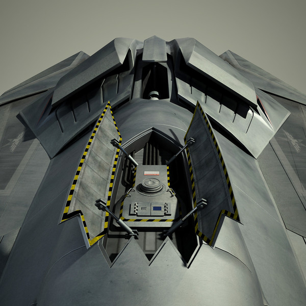 3dsmax concept stealth talon - Stealth Talon by Render Steel