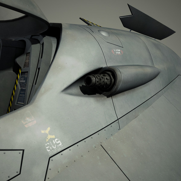 3dsmax concept stealth talon - Stealth Talon by Render Steel