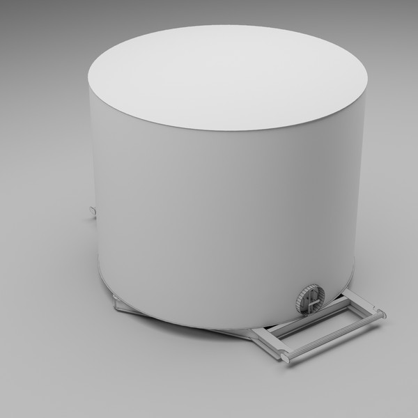 3ds max barrel tank - 400 Barrel Test Tank by Dsmodels