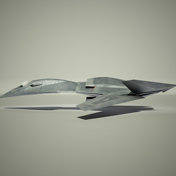 3dsmax concept stealth talon - Stealth Talon by Render Steel