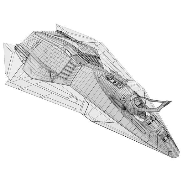 3dsmax concept stealth talon - Stealth Talon by Render Steel