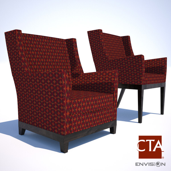lounge chairs 3ds - Lounge Chair 4 by CTA AE
