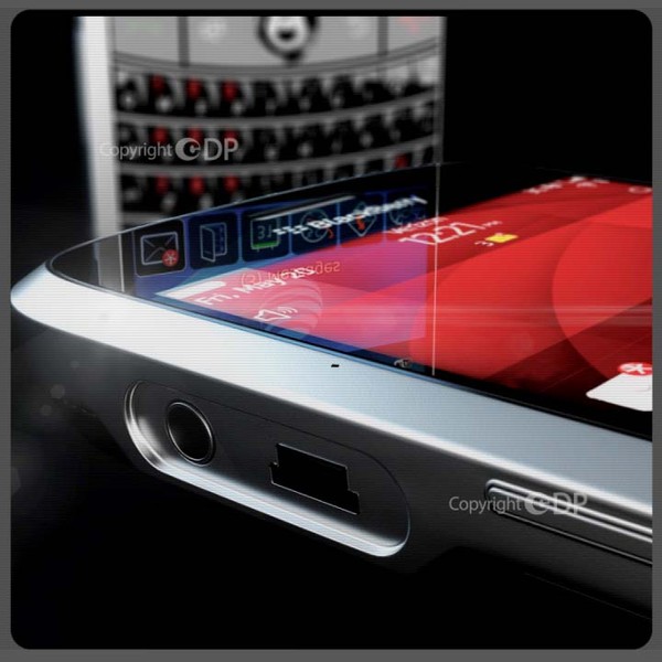 blackberry smartphone 3d model - Blackberry by SanjeewaDP
