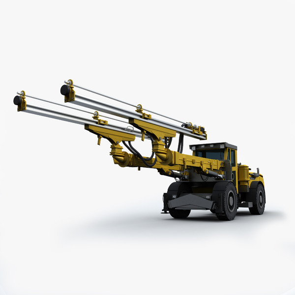 obj atlas copco e2 c - Atlas Copco Boomer E2 C by platinum3dmodels