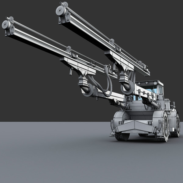 obj atlas copco e2 c - Atlas Copco Boomer E2 C by platinum3dmodels