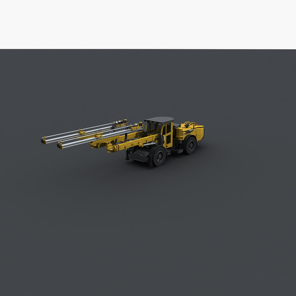 obj atlas copco e2 c - Atlas Copco Boomer E2 C by platinum3dmodels