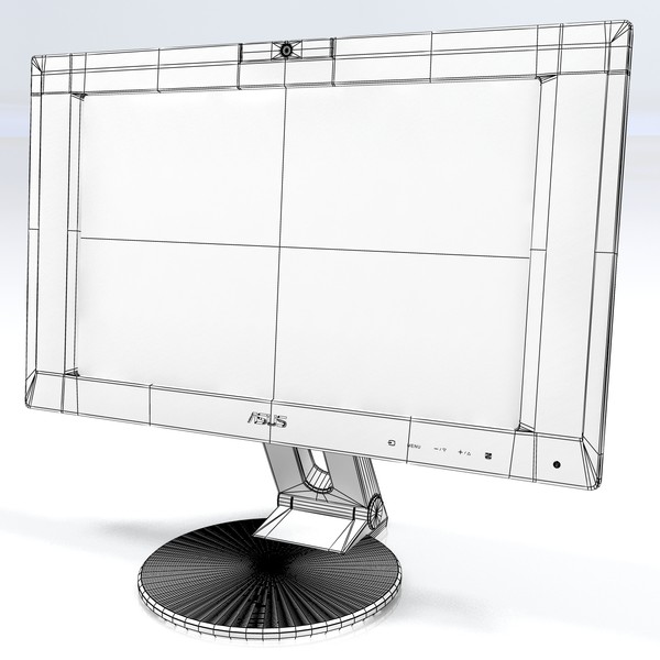 3d monitor lcd asus pw201 model - LCD Monitor Asus PW201 by PROmax_