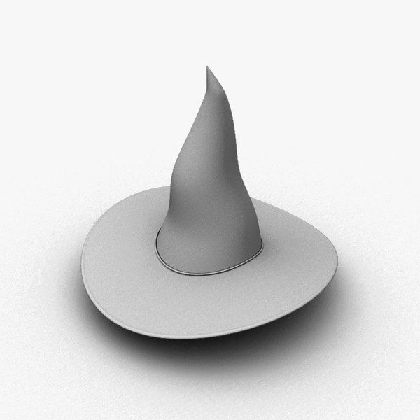 witch hat 3d max - Witch Hat by arvindnb