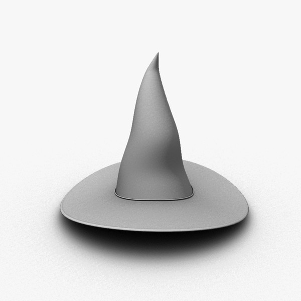 witch hat 3d max - Witch Hat by arvindnb