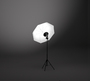 studio light umbrella c4d