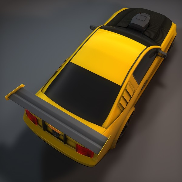 c4d mustang stallion sport car - Mustang Stallion by KeremGogus