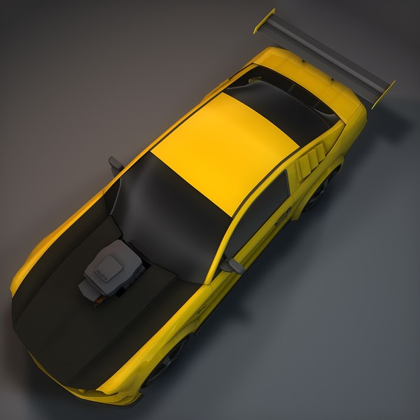 c4d mustang stallion sport car - Mustang Stallion by KeremGogus