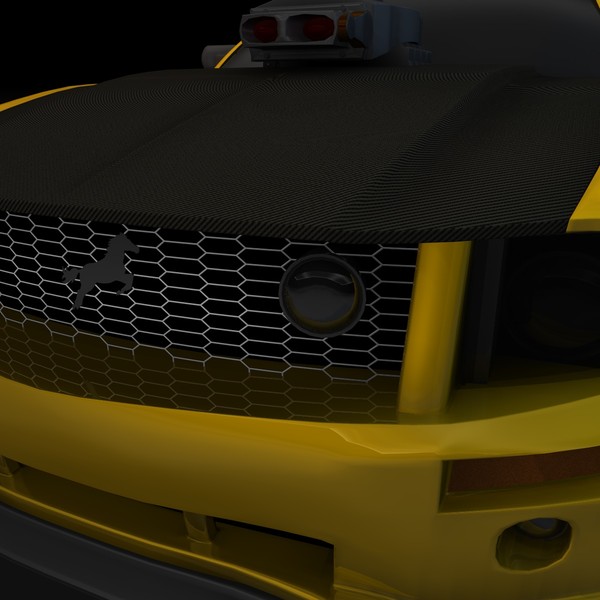 c4d mustang stallion sport car - Mustang Stallion by KeremGogus