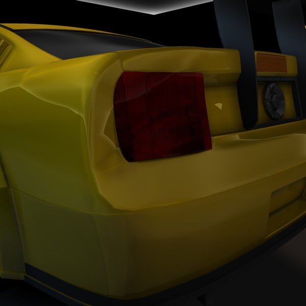 c4d mustang stallion sport car - Mustang Stallion by KeremGogus