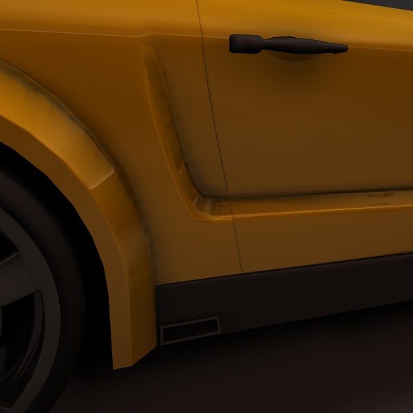 c4d mustang stallion sport car - Mustang Stallion by KeremGogus